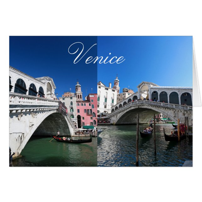 Mooie Venetië, Rialto Bridge (Voorkant Horizontaal)