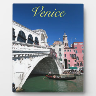 Mooie Venetië, Rialto Bridge Fotoplaat