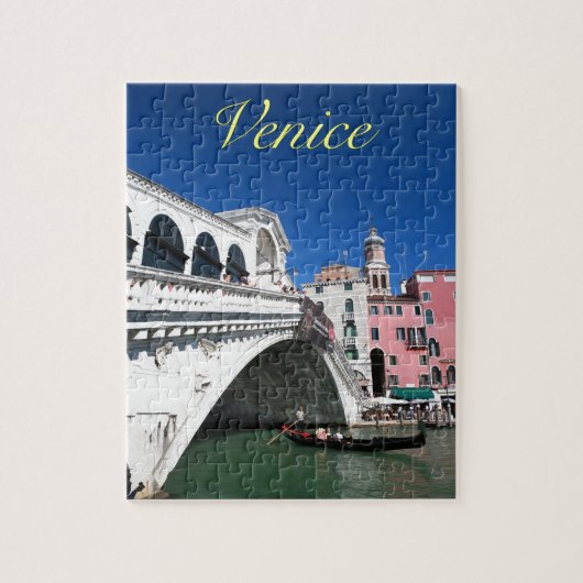 Mooie Venetië, Rialto Bridge Legpuzzel (Verticaal)