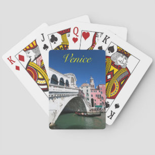 Mooie Venetië, Rialto Bridge Pokerkaarten