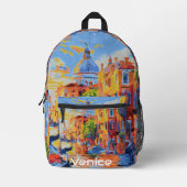 Mooie Venice backpack Bedrukte Rugzak (Voorkant)