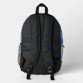 Mooie Venice backpack Bedrukte Rugzak (Achterkant)