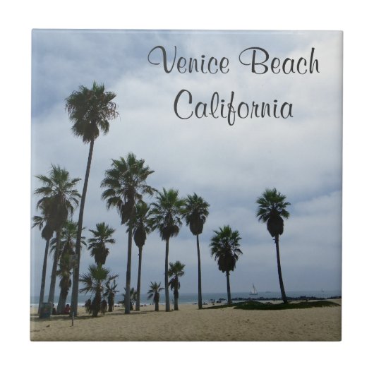 Mooie Venice Beach Tegel! Tegeltje (Voorkant)