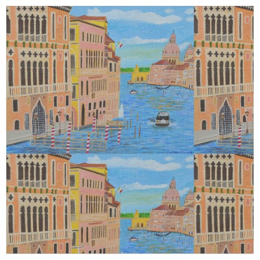 Mooie Venice katoenen stof (Close Up)