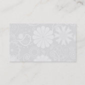 Mooie ventilator en vogelhoes visitekaartje (Achterkant)