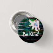 Mooie ventilatorButton Ronde Button 3,2 Cm (Voorkant /achterkant)