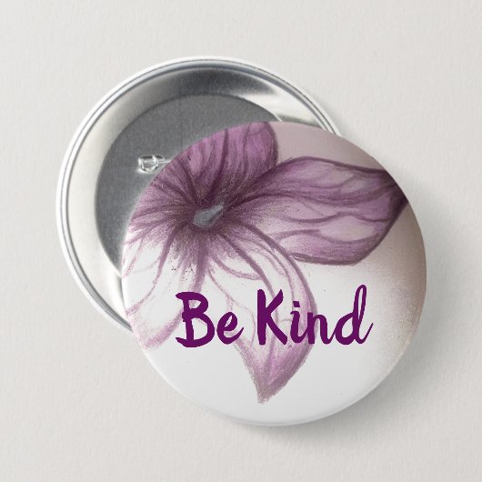 Mooie ventilatorButton Ronde Button 7,6 Cm (Voorkant /achterkant)