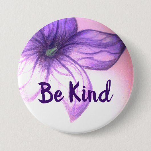 Mooie ventilatorButton Ronde Button 7,6 Cm (Voorkant)