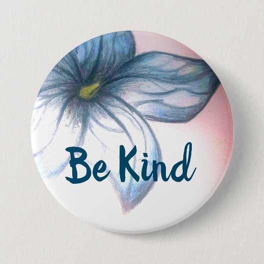 Mooie ventilatorButton Ronde Button 7,6 Cm (Voorkant)