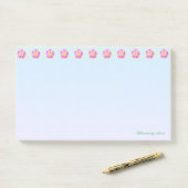 Mooie ventilatorkoptekst post-it® notes (Op bureau)