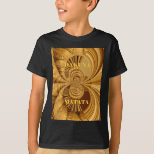 Mooie verbazingwekkende Giraffe vector Kaleidoscoo T-shirt