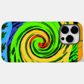 Mooie verbazingwekkende golvende zomergolf bloemen Case-Mate iPhone case (Achterkant (horizontaal))