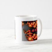 Mooie verbazingwekkende kleurrijke universum Liefd Koffiemok (Voorkant rechts)