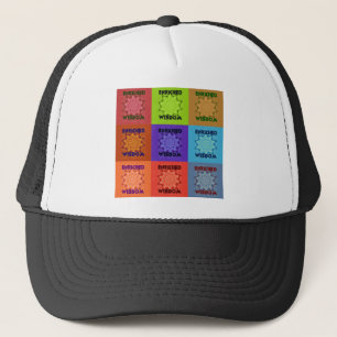Mooie, Verbazingwekkende, Lieflijke Pop Art Print: Trucker Pet