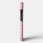 Mooie, verbazingwekkende, roze kerstboom Case-Mate iPhone case (Achterkant / Links)