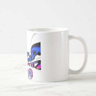 Mooie Verbazingwekkende USA Fun Text Art Pattern D Koffiemok