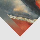 Mooie verdomde piraat vrouw Anne Bonny Tissuepapier (Detail)