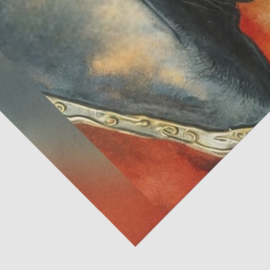 Mooie verdomde piraat vrouw Anne Bonny Tissuepapier (Detail)