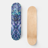 Mooie veren — Exotic Flying Persoonlijk Skateboard (Voorkant)