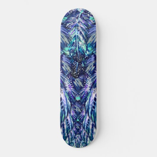 Mooie veren — Exotic Flying Persoonlijk Skateboard (Voorkant)