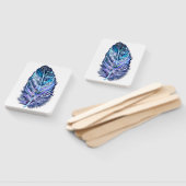 Mooie Veren Hand Fan Handwaaier (Niet-gemonteerd)
