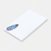 Mooie veren Post-it® notes (Schuin)