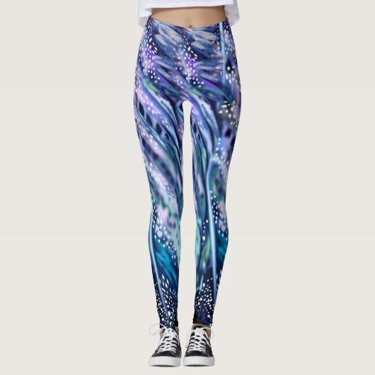 Mooie veren veren 2015 leggings (Voorkant)