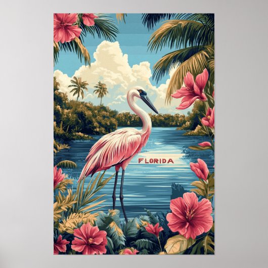 Mooie Verenigde Staten Illustratie Reizen Poster (Voorkant)