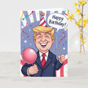 Mooie verjaardag gevouwen Kaart - Custom Design