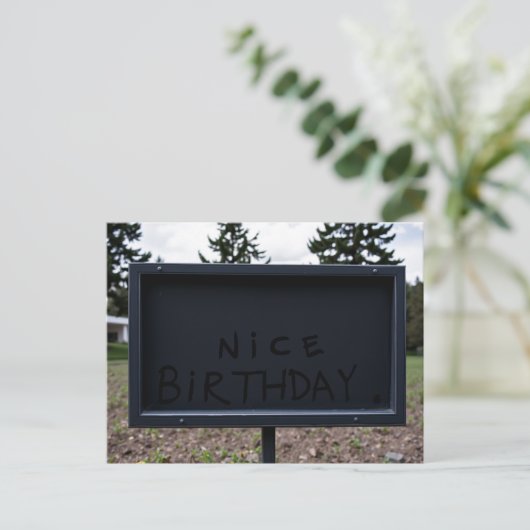 Mooie verjaardag Kaart (Staand voorkant)