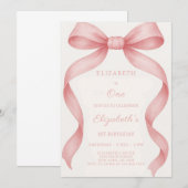 Mooie verjaardag uitnodiging (Voorkant / Achterkant)