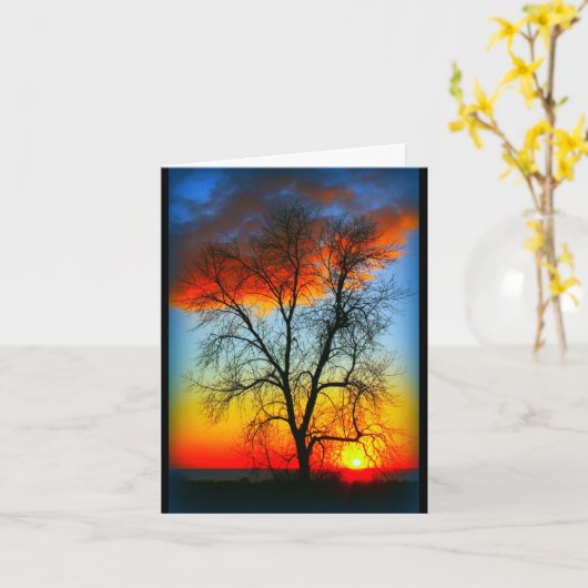 Mooie verjaardag van de zon naar de zon kaart (Gele Bloem)