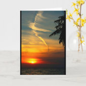 Mooie Verjaardag van Zonsopgang aan Zonsondergang Kaart (Gele Bloem)