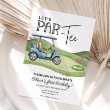 Mooie verjaardag voor golfers, elke leeftijd, Late
