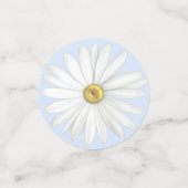Mooie verjaardagsmadeliefjesbloemen confetti (Kleine voorkant)