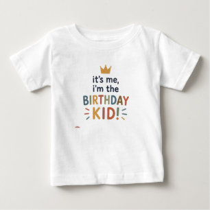 Mooie verjaardagsshirt voor jongens en meisjes
