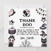 Mooie Verkleed Partij Halloween Uitnodiging (Voorkant)