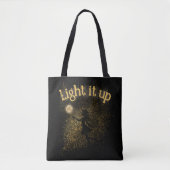 Mooie verlichte fee tote bag (Voorkant)
