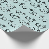 Mooie verlovingsringen trouwringen geschenk naadlo cadeaupapier (Hoek)