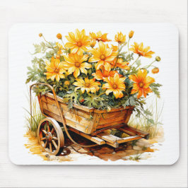 Mooie verse bloemen muismat