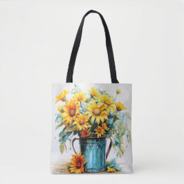 Mooie verse bloemen tote bag
