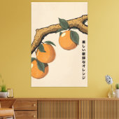Mooie verse sinaasappels canvas afdruk (Insitu (Woonkamer))