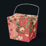 Mooie versleten look vintage shabby chic bloem bedankdoosjes<br><div class="desc">Rode vintage shabby chic stippen harten bloemen Mix. Mooie mix matchende patronen Vintage Shabby Chic Patchwork Collectie. Mooie stijlvolle cottage stijl met versleten look. Moderne retro stijl..</div>