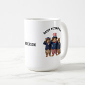 Mooie Veterans Day mok (Voorkant rechts)