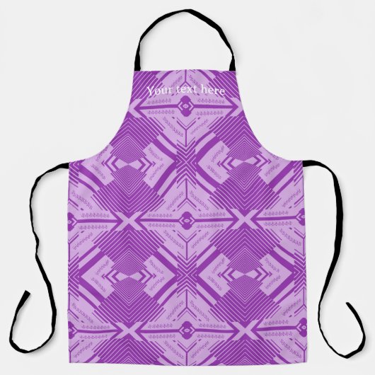 Mooie Vibe Abstract Chevron Patroon Schort (Voorkant)