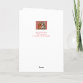 Mooie Vibe Donkey Gelukkige Verjaardag Kaart (Achterkant)