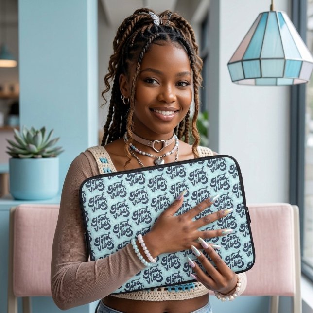 Mooie Vibes Laptophoes Laptop Sleeve (Creator heeft geüpload)
