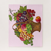 Mooie Victoriaans fruitmand Legpuzzel (Verticaal)