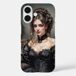 Mooie victoriaans geklede meisjescover iPhone 16 hoesje