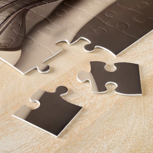 Mooie Victoriaans kerkvrouw Legpuzzel (Zijkant)